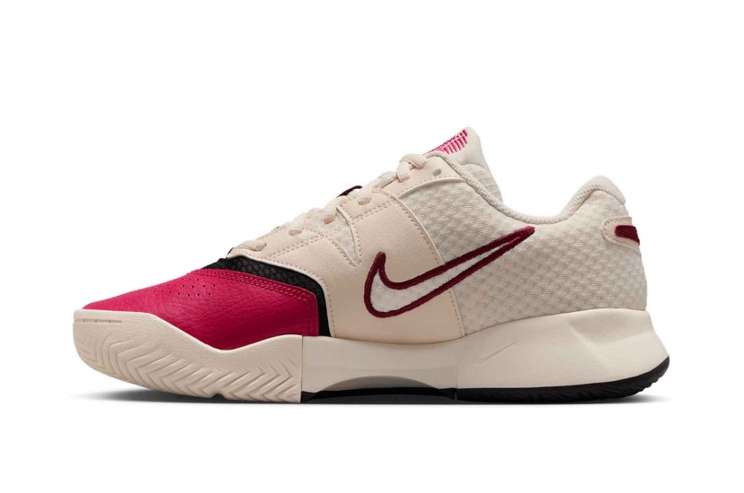 NIKE COURT LITE 4 "PALE IVORY SAIL BLACK TEAM RED" [FD6575-103]