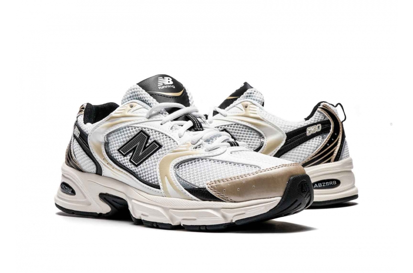 NEW BALANCE 530 WHITE LIGHT GOLD METALIC [MR530TC]