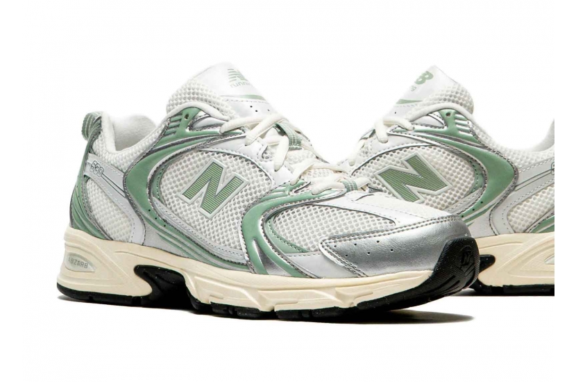 NEW BALANCE 530 SILVER METALLIC MOSAIC GREEN [U530SEB]