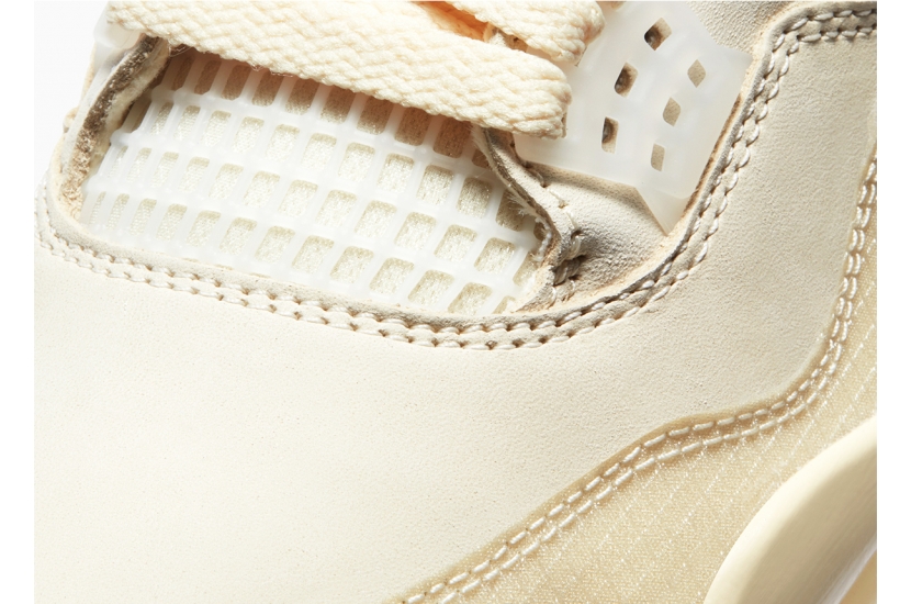 AIR JORDAN 4 X OFF-WHITE SAIL [CV9388-100]