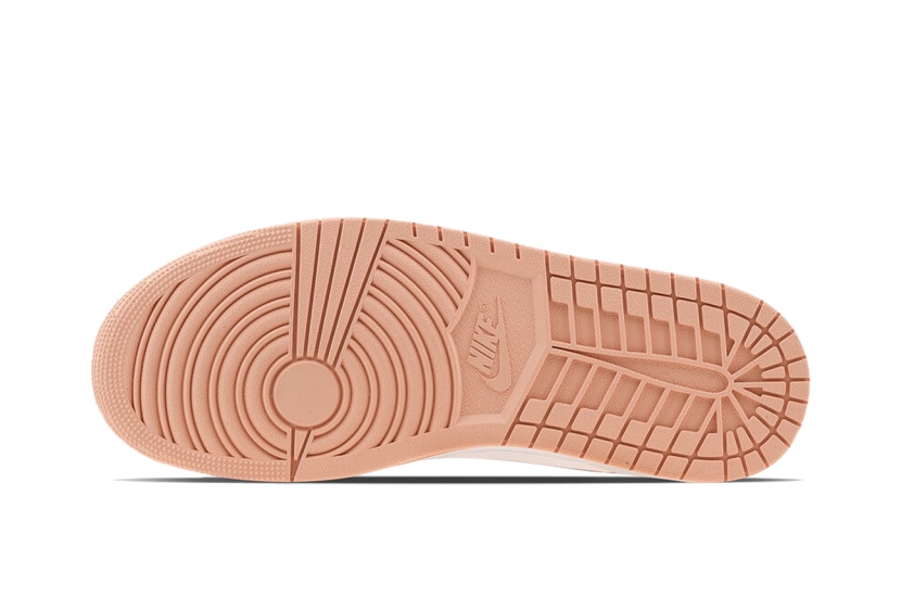 AIR JORDAN 1 MID ARCTIC ORANGE BLACK TOE [554724-133]