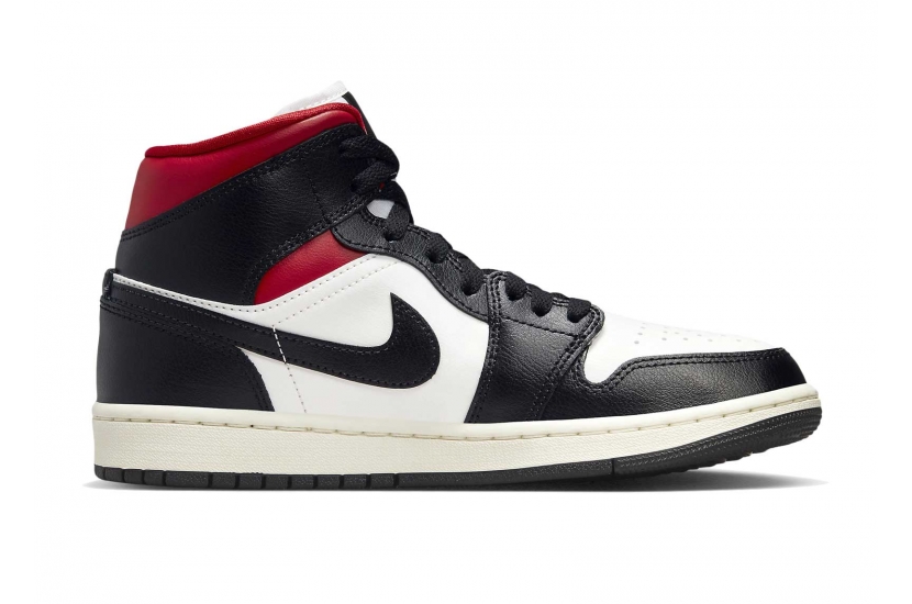 AIR JORDAN 1 MID W FITNESS RED [BQ6472-061]