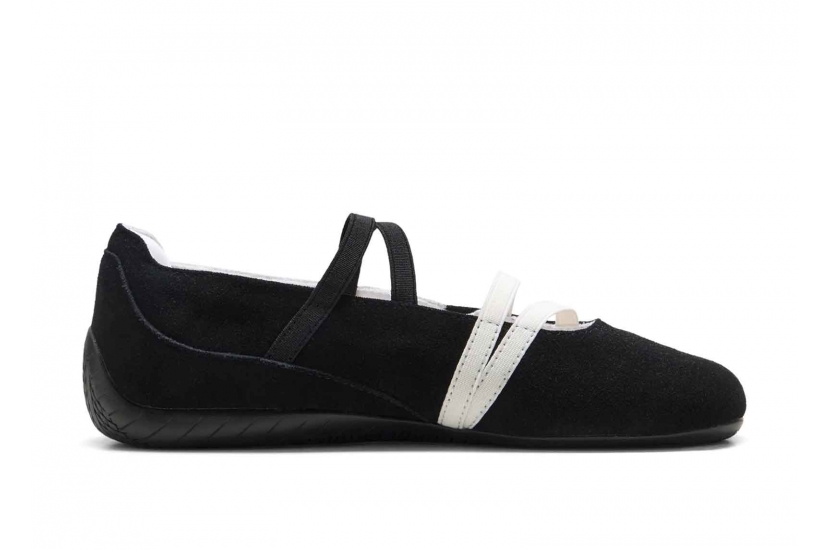 PUMA WMNS SPEEDCAT BALLET SD BLACK WHITE [401287-06]