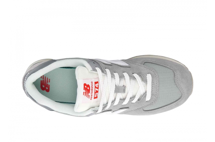 NEW BALANCE 574 SLATE GREY WHITE [U574BKR]
