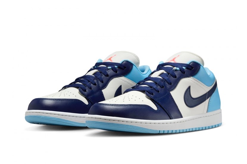 AIR JORDAN 1 LOW SAIL BLUE CHILL [553558-149]