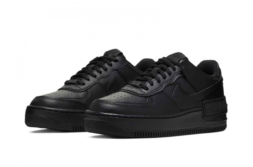 AIR FORCE 1 LOW SHADOW TRIPLE BLACK W [CI0919-001]