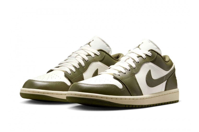 AIR JORDAN 1 LOW MEDIUM OLIVE W [DC0774-122]