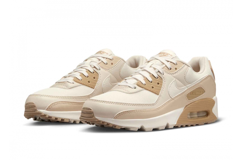 NIKE AIR MAX 90 PHANTOM LIGHT OREWOOD BROWN [DH8010-004]