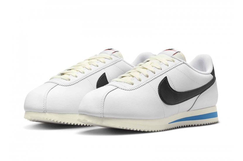 CORTEZ WHITE BLACK LIGHT PHOTO BLUE [DN1791-100]