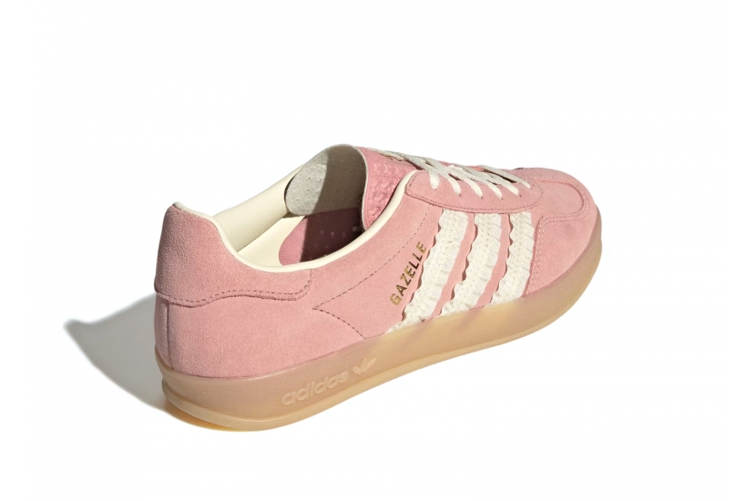 GAZELLE INDOOR WONDER MAUVE CREW WHITE W [JS1413]