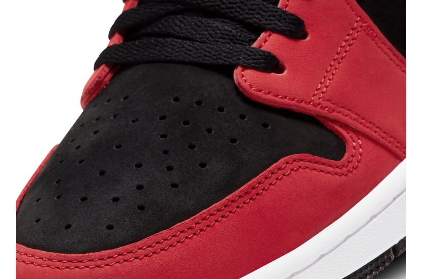 AIR JORDAN 1 ZOOM HIGH BLACK CHILE RED [ CT0978-006]