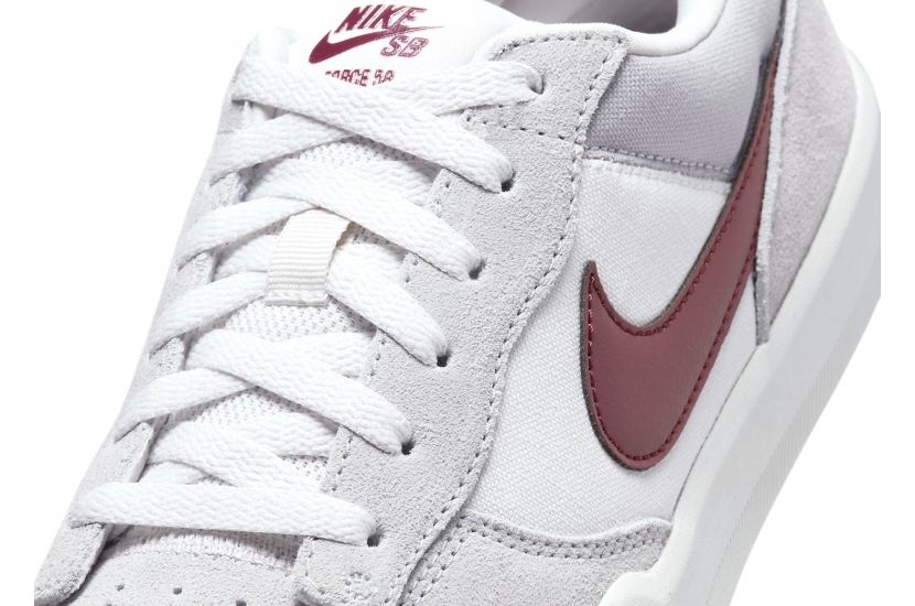 NIKE SB FORCE 58 ‘LIGHT SMOKE BURGUNDY [FQ7637-001]