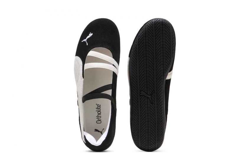 PUMA WMNS SPEEDCAT BALLET SD BLACK WHITE [401287-06]