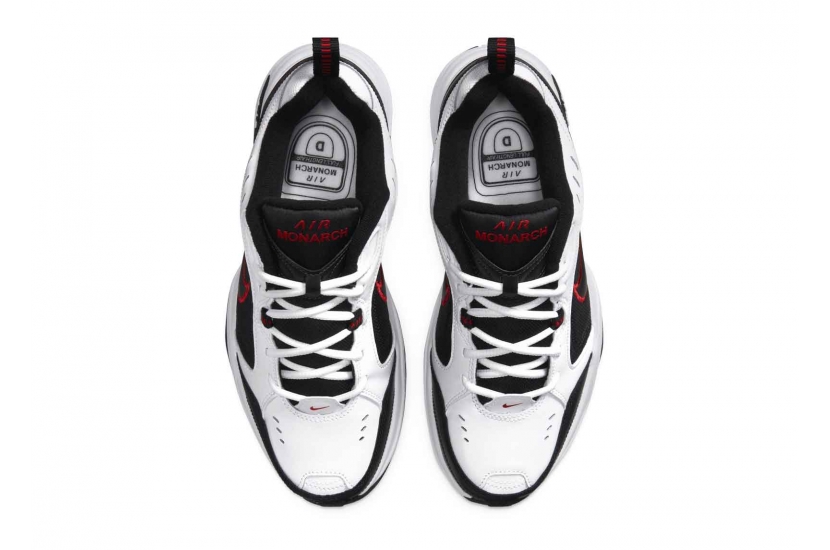 NIKE AIR MONARCH IV WHITE BLACK [415445-101]