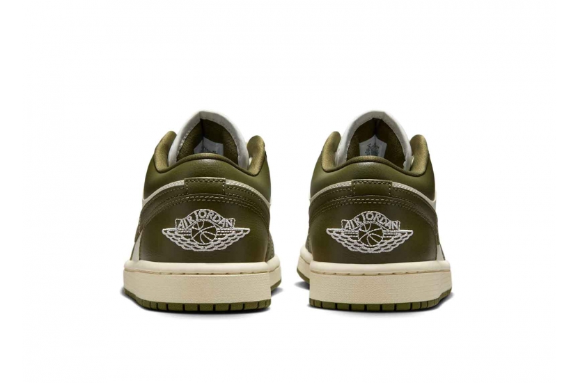 AIR JORDAN 1 LOW MEDIUM OLIVE W [DC0774-122]