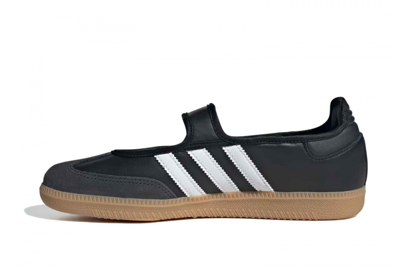 SAMBA JANE BLACK WHITE GUM [JQ6445]