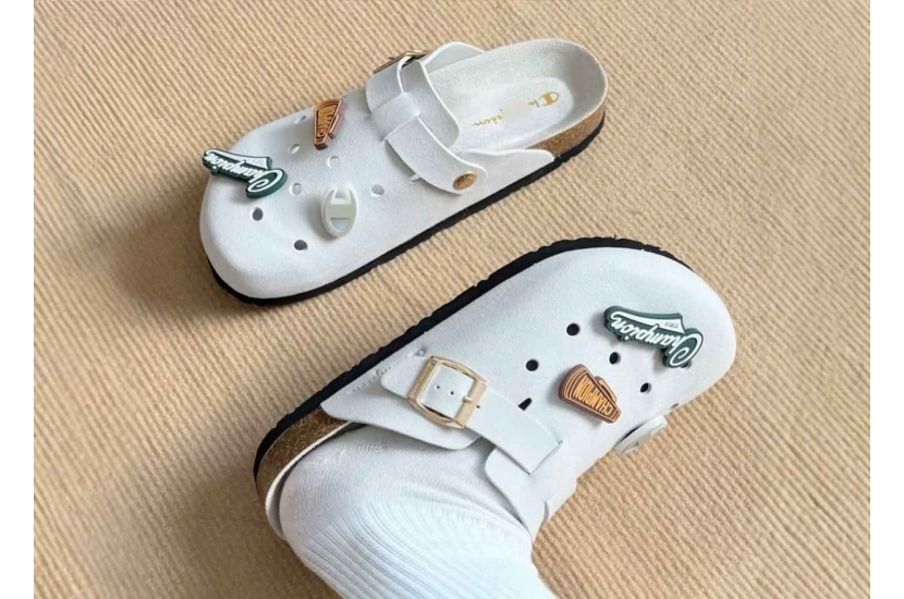 CHAMPION SANDAL BIRKEN WHITE [U5AFASU19F1]