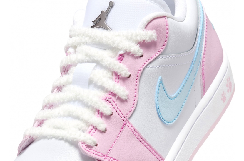 AIR JORDAN 1 LOW SE PAW PRINT PINK FOAM [HM3706-141]