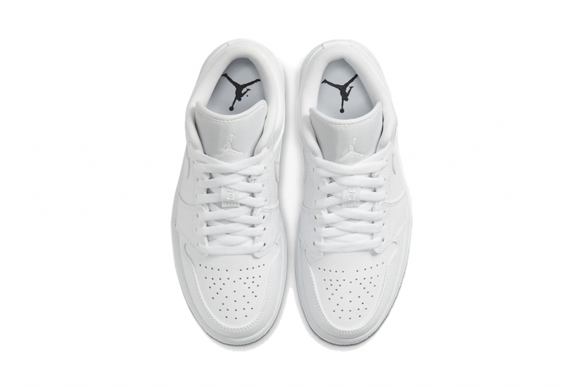 AIR JORDAN 1 LOW TRIPLE WHITE [AO9944-111] [553560-126] [553560-130]