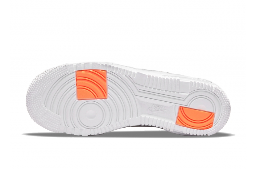 AIR FORCE 1 PIXEL WHITE ORANGE [DM3036-100]
