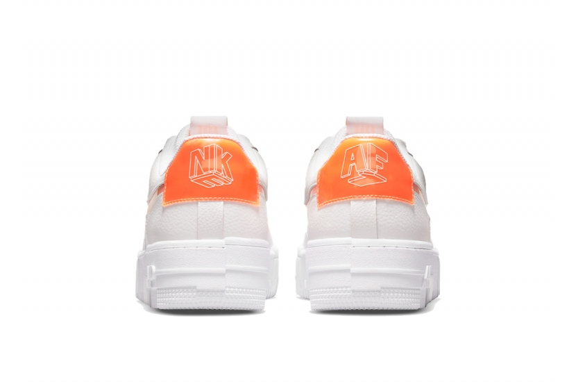 AIR FORCE 1 PIXEL WHITE ORANGE [DM3036-100]