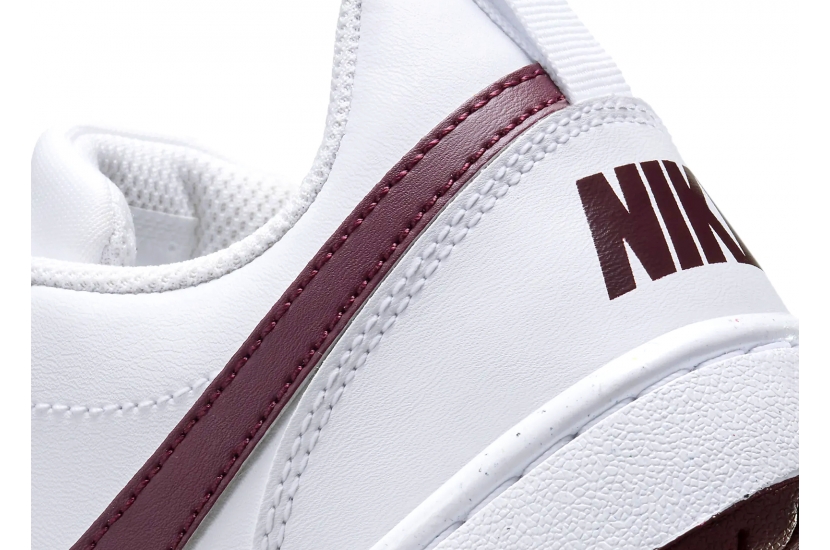 COURT BOROUGH LOW RECRAFT WHITE BURGUNDY CRUSH [DV5456-112]