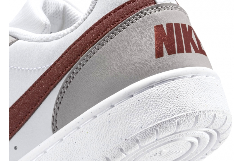 NIKE COURT BOROUGH RECEAFT WHITE DARK PONY IRON ORE [FZ1024-100]