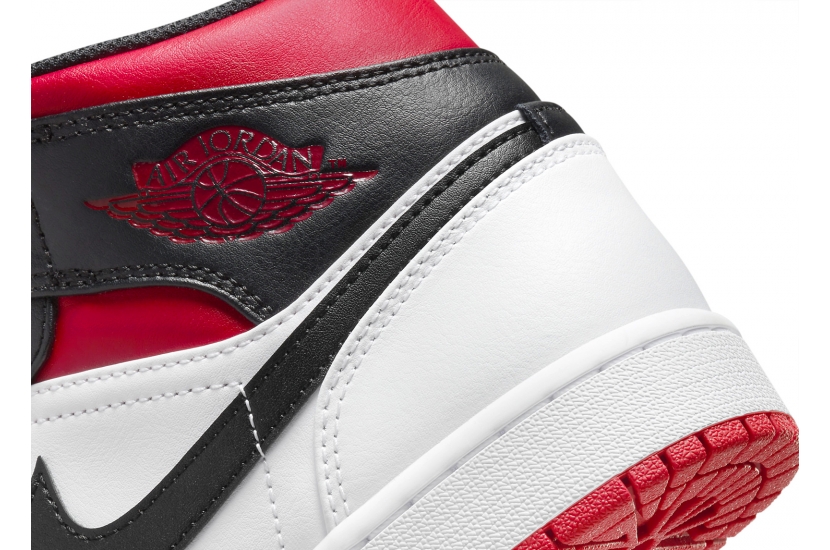 AIR JORDAN 1 MID GYM RED BLACK TOE [DQ8426-106]