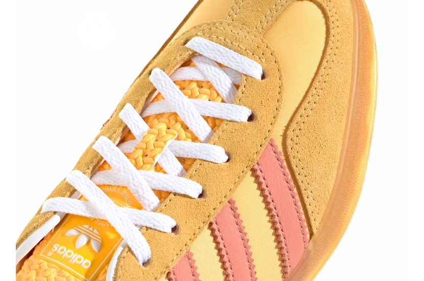 ADIDAS ORIGINALS GAZELLE INDOOR ‘YELLOW PINK’ [IE2959]