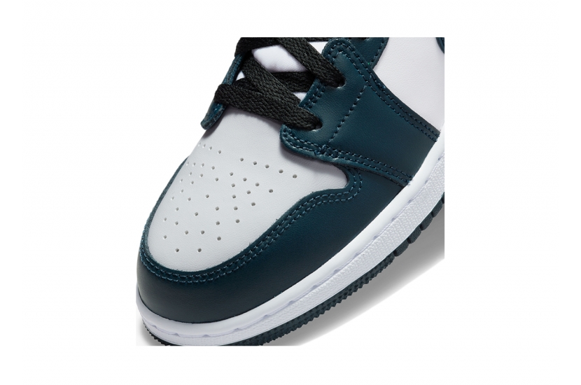 AIR JORDAN 1 MID DARK TEAL GS [554725-411]