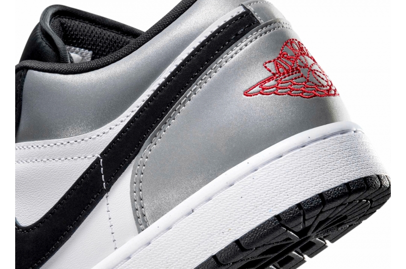 AIR JORDAN 1 LOW SE WHITE FIRE RED BLACK MATTE SILVER [HF3148-106] | [HF3188-106]