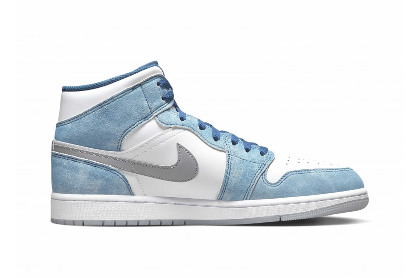 AIR JORDAN 1 MID FRENCH BLUE FIRE RED [DN3706-401]