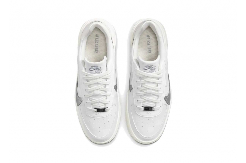 AIR FORCE 1 PLT.AF.ORM SUMMIT WHITE METALLIC SIVER W [DJ9946-101]