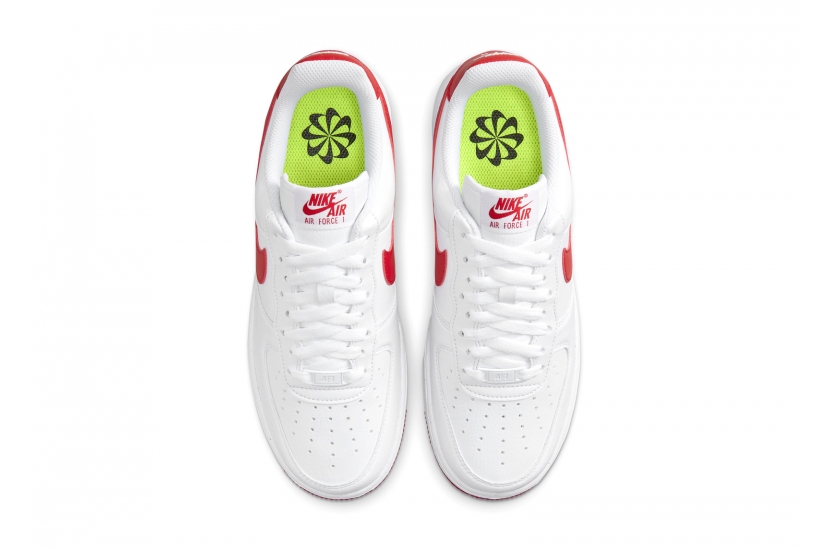 AIR FORCE 1 LOW '07 NEXT NATURE WHITE VOLT GYM RED [DV3808-105]