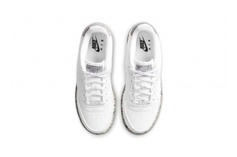 AIR FORCE 1 RECYCLED WOOL PACK – WHITE (GS) [DB2813-100]