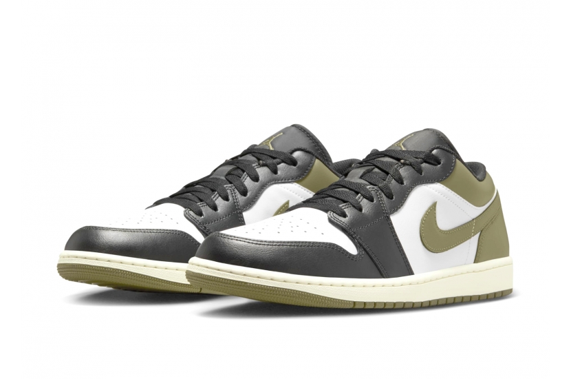 AIR JORDAN 1 LOW “MEDIUM OLIVE” [553558-092] | [553560-092]