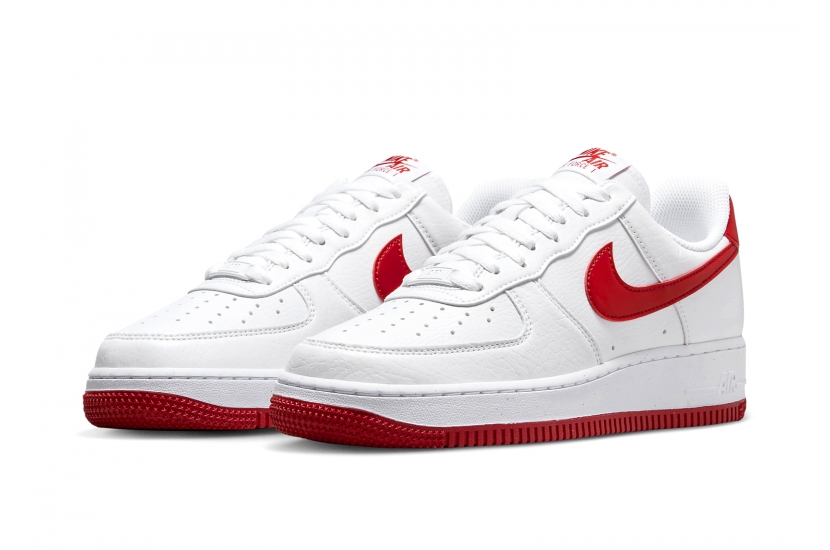 AIR FORCE 1 LOW '07 NEXT NATURE WHITE VOLT GYM RED [DV3808-105]