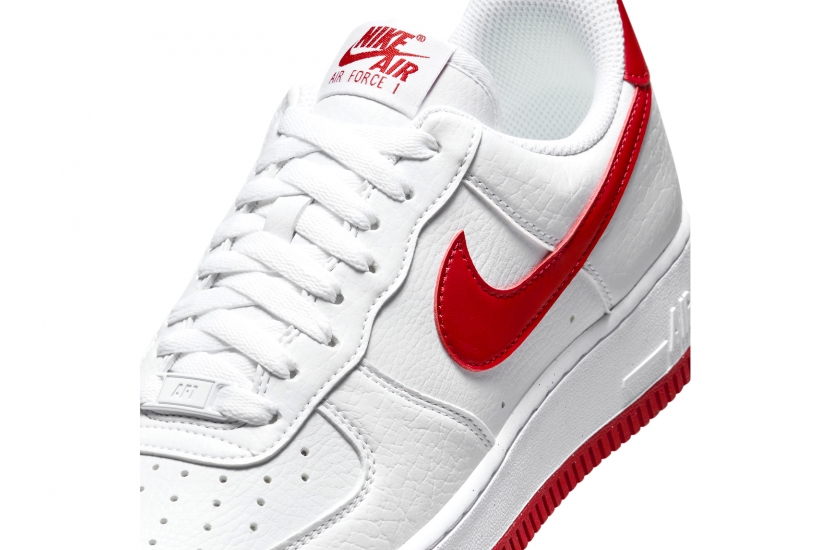AIR FORCE 1 LOW '07 NEXT NATURE WHITE VOLT GYM RED [DV3808-105]
