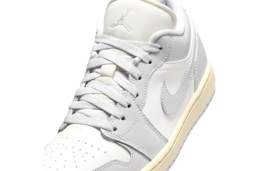 AIR JORDAN 1 LOW ‘LIGHT GREY SAIL’ [DC0774-103]