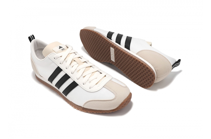 ADIDAS NEO VS JOG 2.0 WHITE TAN [JI2436]